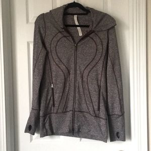 Lululemon Running Jacket—Grey
